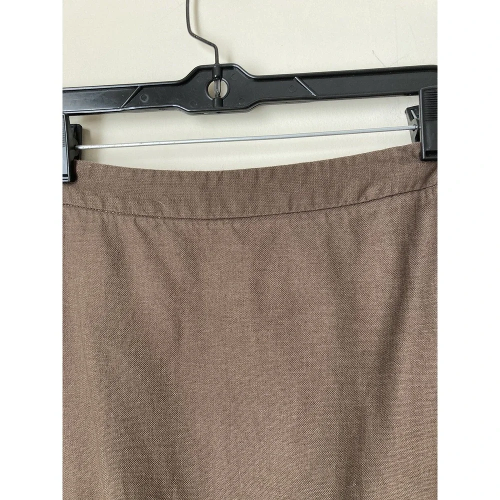 Robert  Rodriguez Skirt  Brown‎ Size 4 Fit ruffle Lace Cottagecore